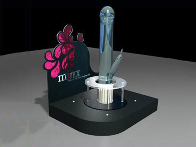 亞克力振動棒展示架定做