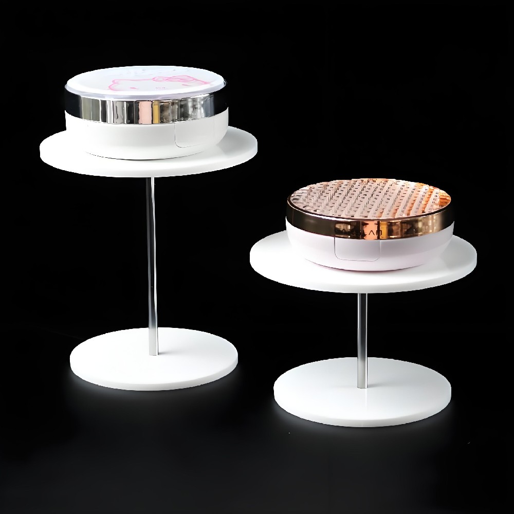 圓形亞克力化妝品展示架定做