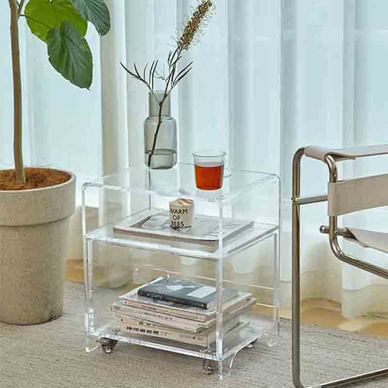 透明亞克力床頭柜廠家定制